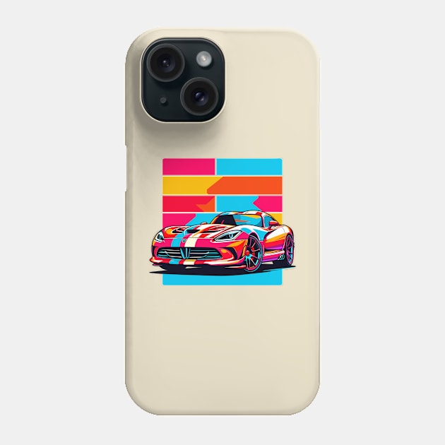 Dodge viper Phone Case by Vehicles-Art