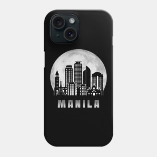 Manila NCR Skyline Full Moon Phone Case