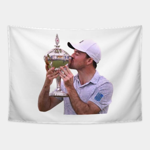 Rory Mcilroy Tapestry by zarafaart