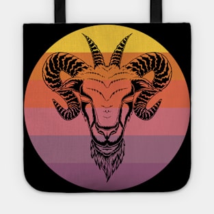 Vintage Goat Head Tote