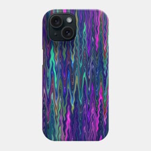 Cosmic Vibrations Abstract Art Phone Case