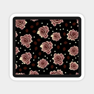 rose pattern Magnet