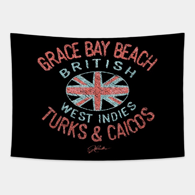 Grace Bay Beach, Turks & Caicos Islands, British West Indies Tapestry by jcombs