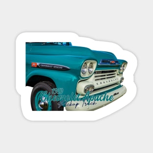 Restored 1959 Chevrolet Apache Pickup Truck Magnet