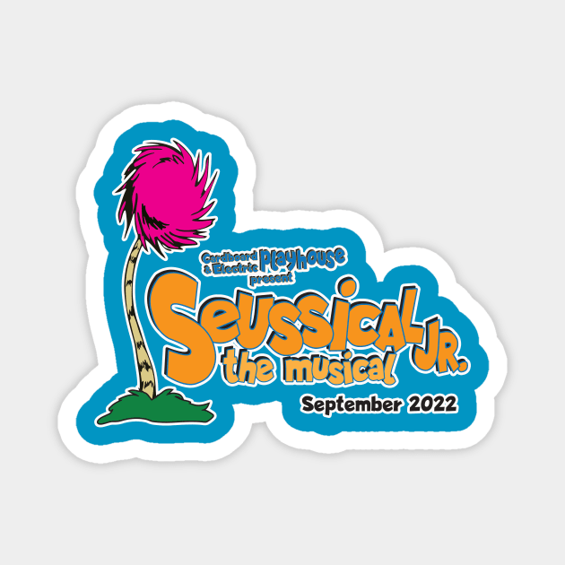 Cardboard Playhouse Seussical the Musical Jr. Magnet by cardboardplayhouse