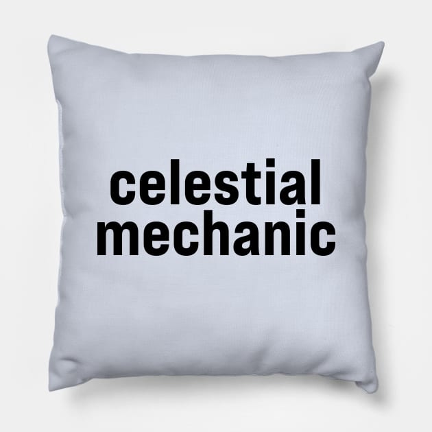 Celestial Mechanic Pillow by ElizAlahverdianDesigns