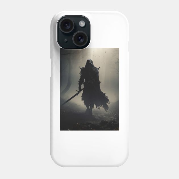 Dark Fantasy Assassin Sword Phone Case by CollSram