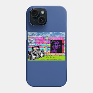 Pop Art Ave - IEM Radio Design - The Beat On The Street Phone Case