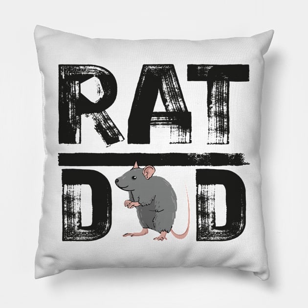 Pet Rats Rat Rotten Mice Mous Rex Rats Hairless Pillow by Tom´s TeeStore