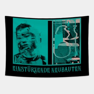 Einstürzende Neubauten  †† Original Fan Art Design Tapestry