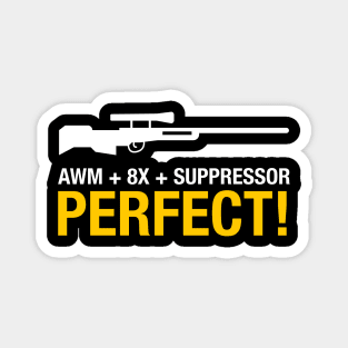 AWM, 8x, suppressor is perfect Magnet