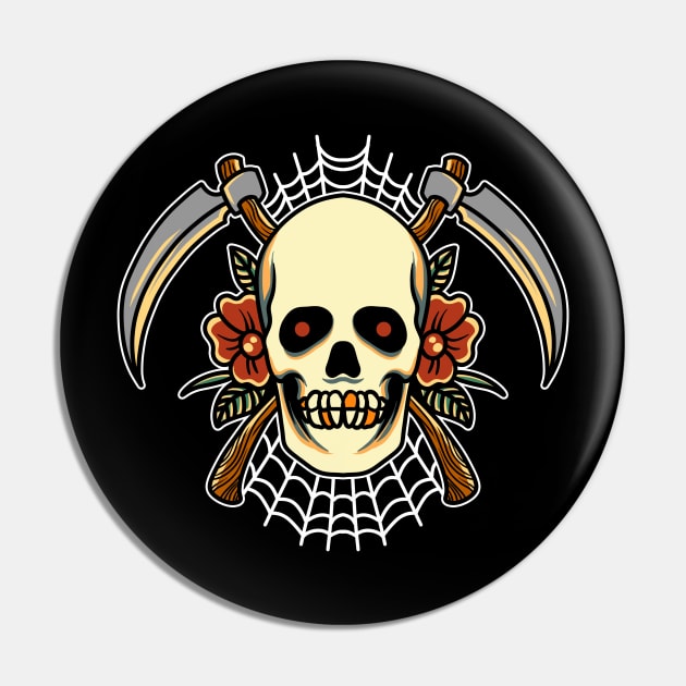 reaper skull Pin by donipacoceng