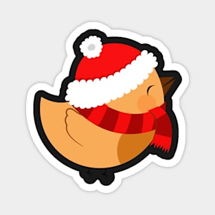 Cute Christmas Bird Magnet