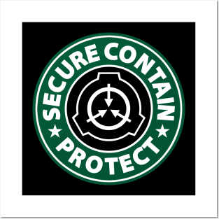 SCP Foundation Secure Contain Protect Art Board Print for Sale by  RRiDesigns