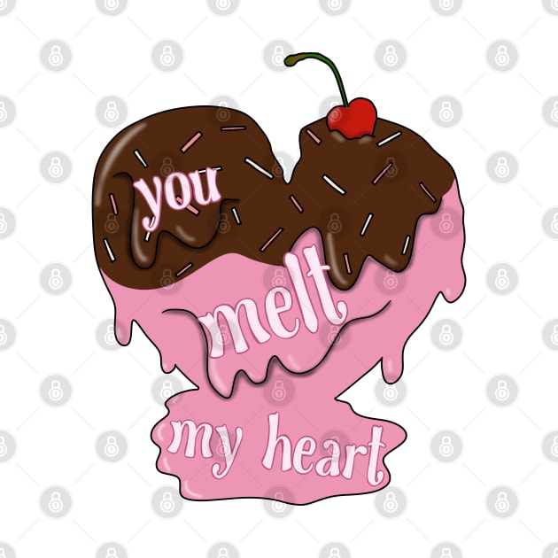 You melt my heart (ice cream) by Becky-Marie