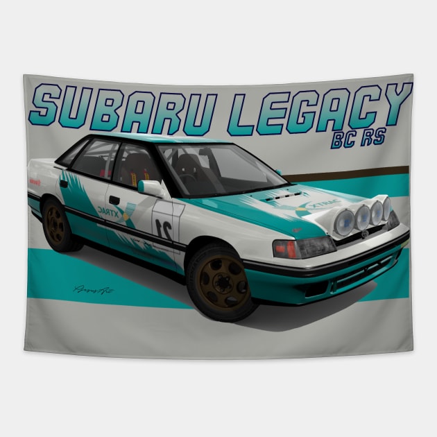 Subaru Legacy BC RS Tapestry by PjesusArt