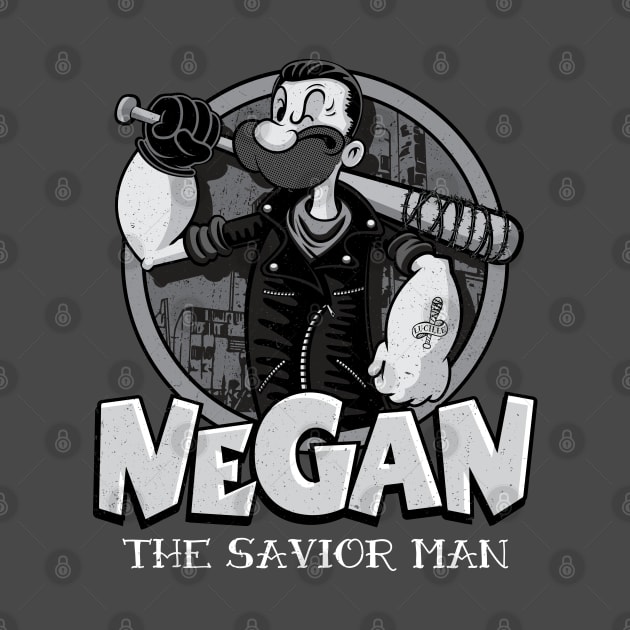 Negan The Savior Man (vintage) by Vitaliy_Klimenko