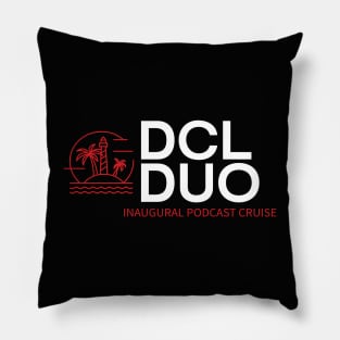 DCL Duo Inaugural Podcast Cruise Pillow