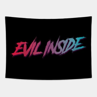 Evil inside typography design Tapestry