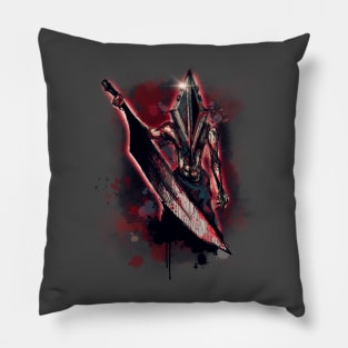 Red Pyramid Pillow