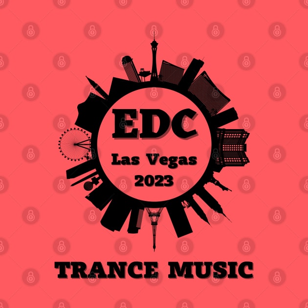 EDC Las Vegas 2023.Trance Music.Black by Anatoliy Smirnov