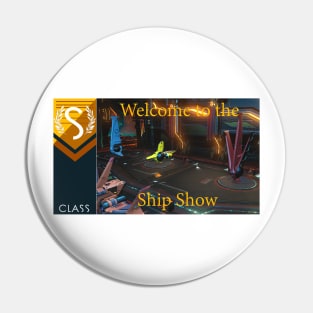 No mans sky themed Welcome to the ship show Pin