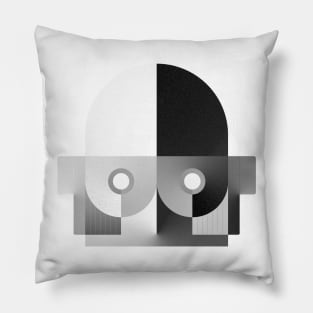 Robot Head No.06 Pillow