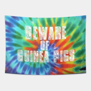 Beware of Guinea Pigs Tapestry