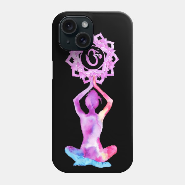 Lotus Position Phone Case by LaBellaCiambella