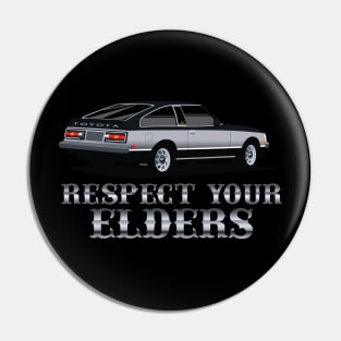 MA45 Toyota Supra Respect Your Elders Pin