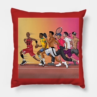 BASKETBALLART - GOAT OF THE GOAT Pillow