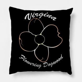Virginia - Flowering Dogwood Pillow