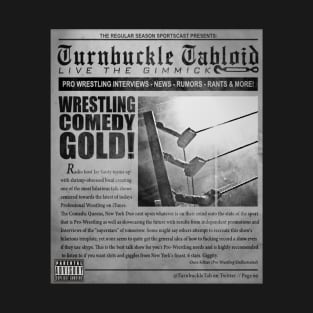 Turnbuckle Tabloid Vintage News T-Shirt