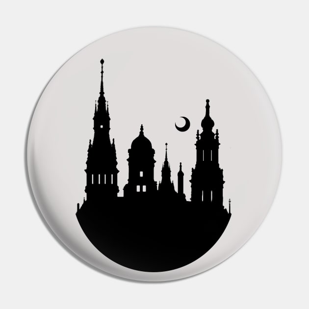 Castle Pin by KucingKecil