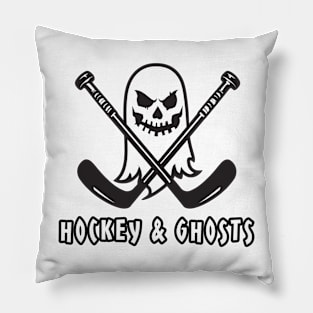 Hockey & Ghosts Pillow