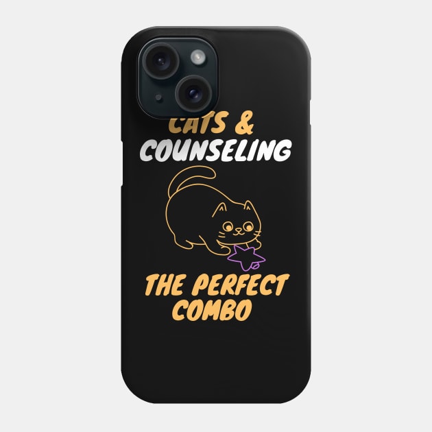 Cats & counseling Phone Case by SnowballSteps