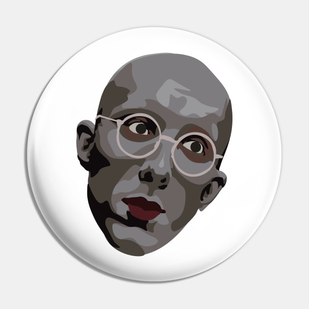 Hare Krishna Zombie Pin by FutureSpaceDesigns