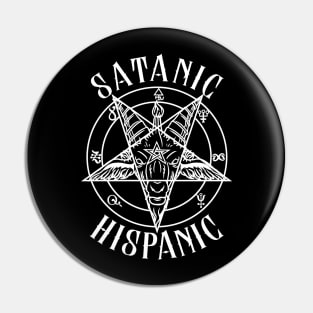 Satanic Hispanic - Baphomet Goat Head Gift Pin