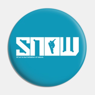 SNOW (Snowboarder) Pin