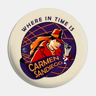 Where in time is Carmen Sandiego Pin