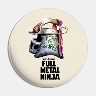 Full Metal Ninja Villain [Light Colours] Pin