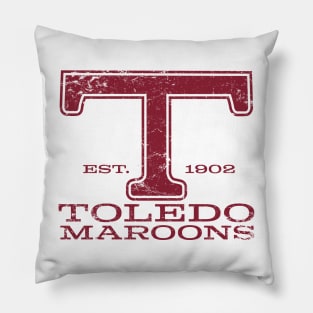 Toledo Maroons Pillow