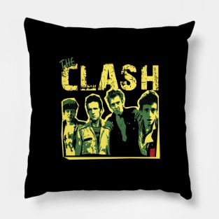 the clash retro band Pillow