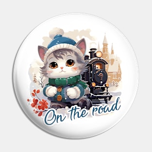 On the road Pin