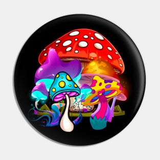 Mushrooms Pin