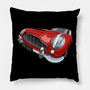 1966 Aston Martin DB5 in red Pillow