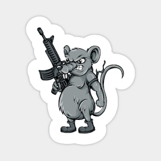 Rats soldier Magnet