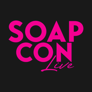 Soap Con Live Pink Only Logo T-Shirt