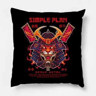 simple plan Pillow