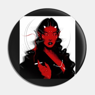 Red Lady Pin